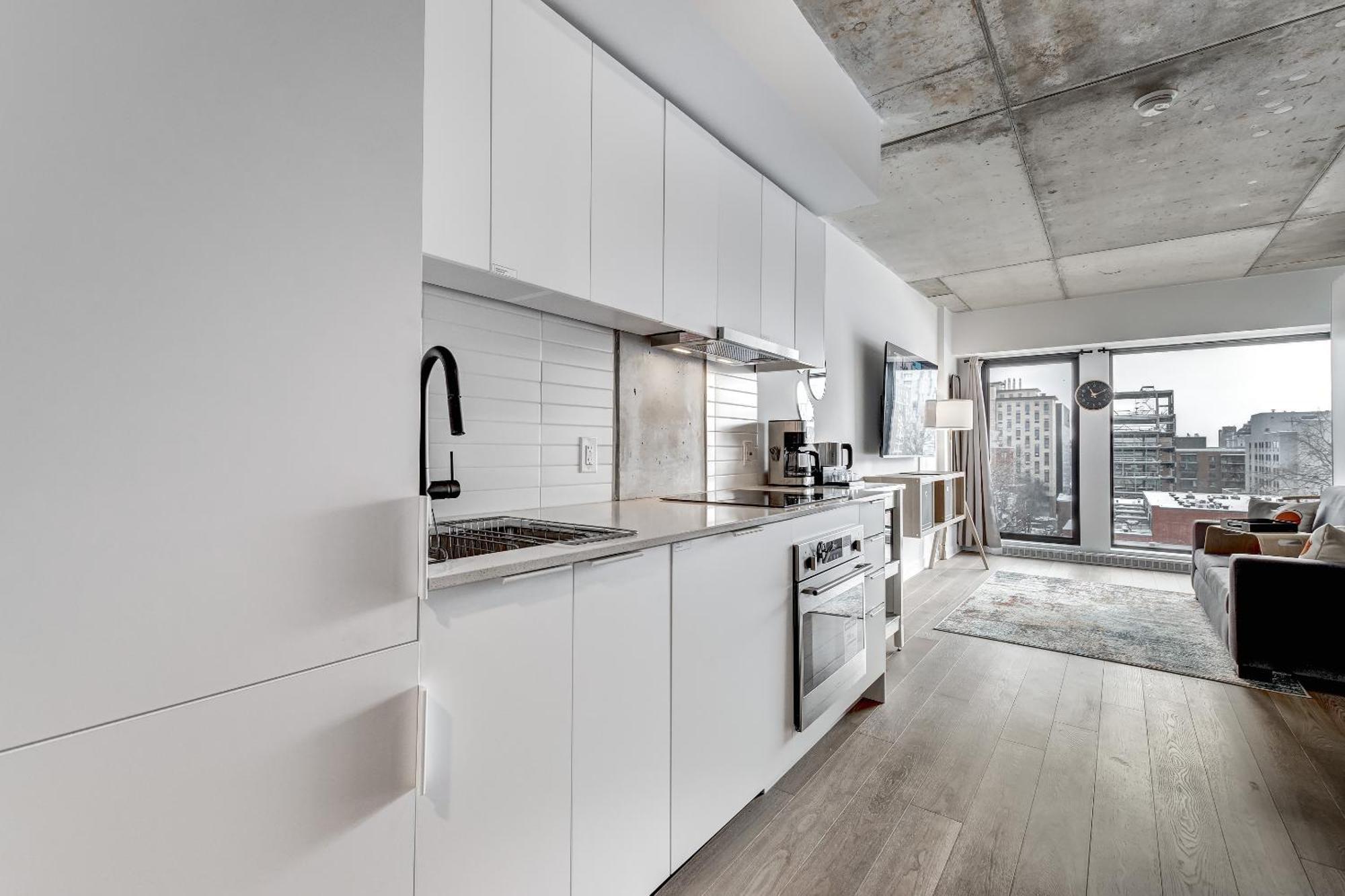 Magnifique Studio Au Centre-Ville A 5 Min A Pied De Tout Montréal Exterior foto